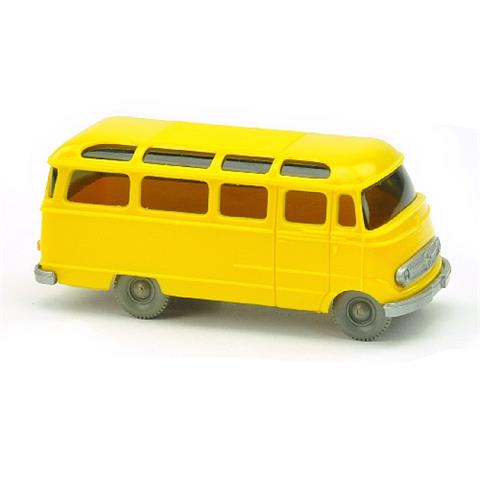 MB L 319 Bus, dunkles gelb/silbern