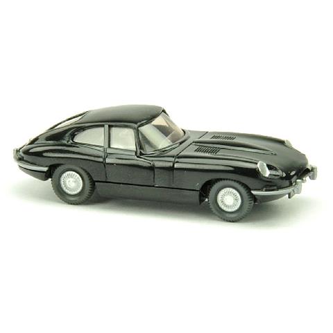 Jaguar E, schwarz
