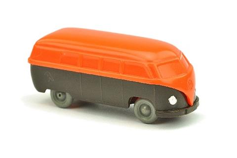 VW T1 Bus, orange/braunschwarz
