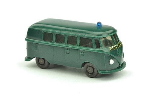 Polizeiwagen VW T1, blaugrün