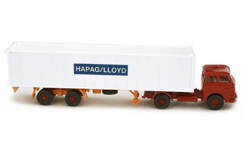 Hapag-Lloyd/1B - Container-SZ MAN 10.230, rot