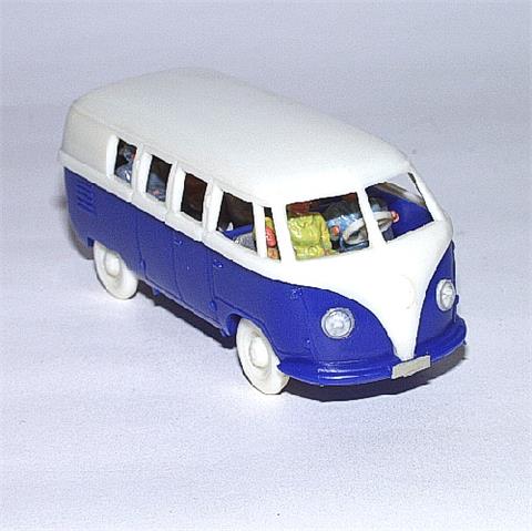 VW-Bus 1.Version, cremeweiß/ultramarin
