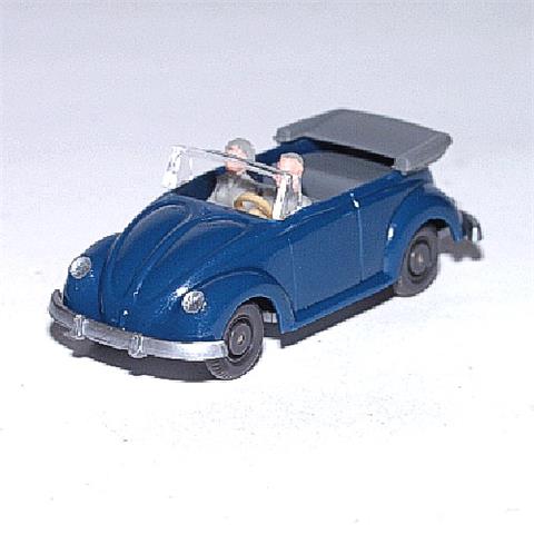 Käfer Cabrio mit Hörnern, ozeanblau