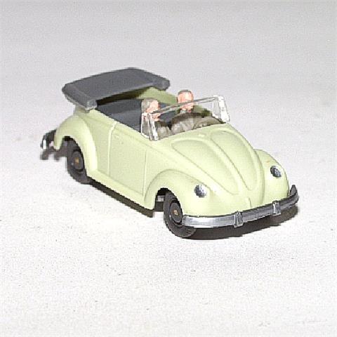 Käfer Cabrio mit Hörnern, h'grünbeige