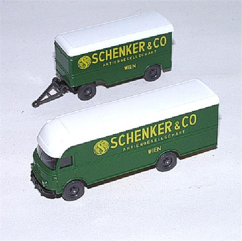 Großraum-Möbelzug MB 312 "Schenker"