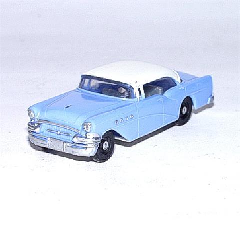 V 74- Buick Riviera, pastellblau/perlweiß