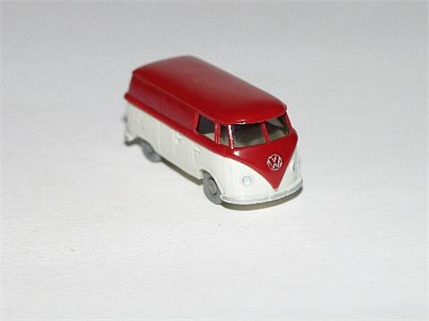VW Kastenwagen T1, weinrot/perlweiß