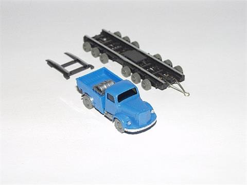 Straßenroller MB 3500, himmelblau/silbern