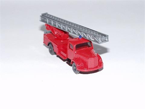 Leiterwagen MB 3500, rot/schwarz (1 Blaulicht)