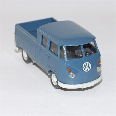 VW Doppelkabine, m'graublau
