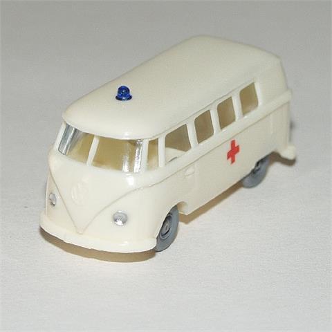 VW Bus T1 Rotkreuz, cremeweiß (Druck)