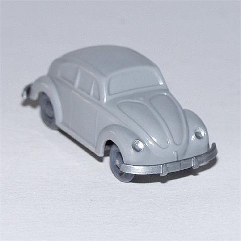 VW Käfer ovale Heckscheibe, silbergrau