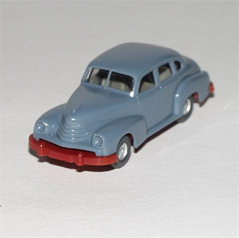 Opel Kapitän '51, graublau/braunrot