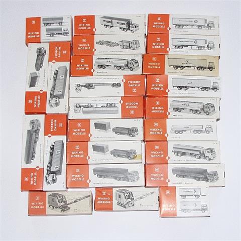 Konvolut 23 Originalkartons der 60er/70er J.