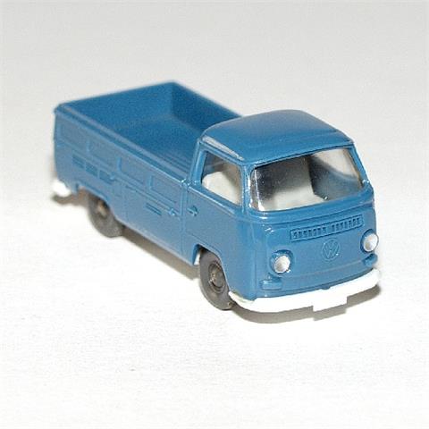 VW Pritsche T2, azurblau (ohne Fensterholme)