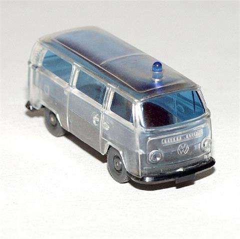VW Kombi T2 mit Blaulicht, transparent