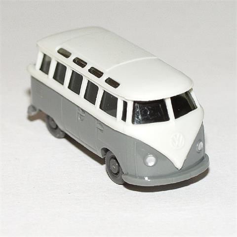VW Sonderbus T1, perlweiß/betongrau