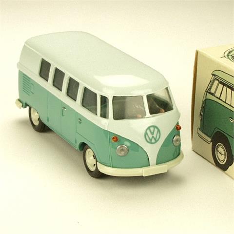 VW-Bus (ab 1961), papyrusweiß/türkis (im Ork)