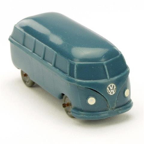 VW Bus, mattgraublau (mit "VW"-Emblem)