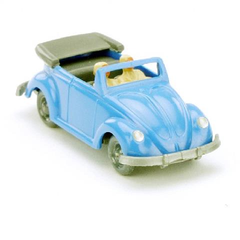Käfer Cabrio mit Frontrahmen, signalblau