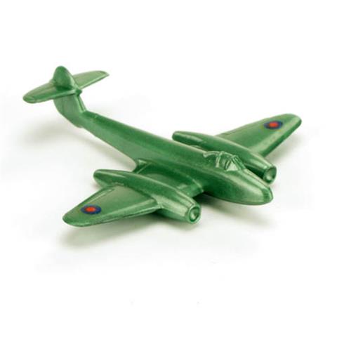 Flugzeug Gloster Meteor, grünmetallic