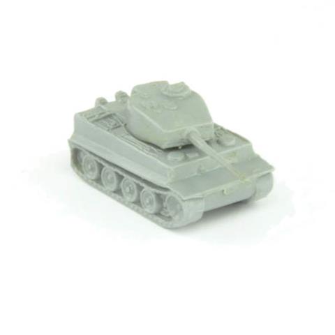 Deutscher Panzer Tiger E1, silbergrau