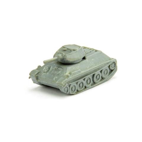 Sowjetischer Panzer T 34, silbergrau