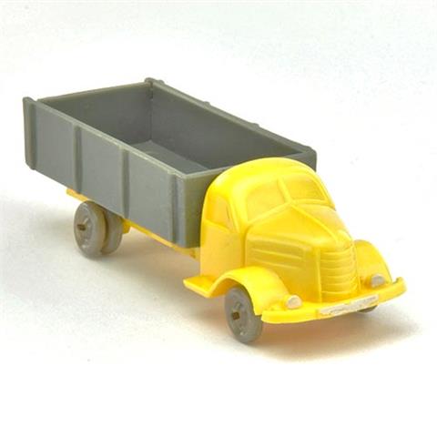 Muldenkipper Dodge, gelb/betongrau