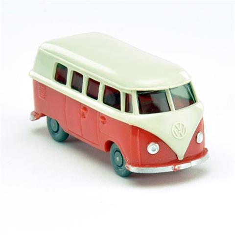 VW T1 Bus (alt), perlweiß/rosé