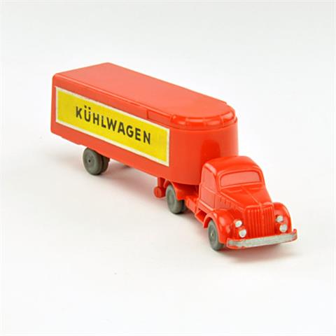 Sattelzug White Kühlwagen (Typ 2), orangerot