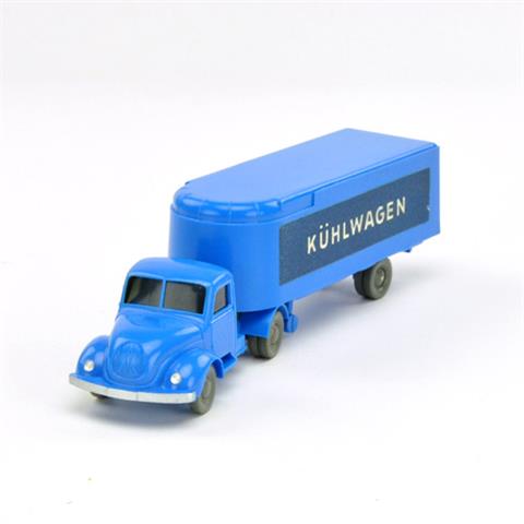 Sattelzug Magirus Kühlwagen, himmelblau