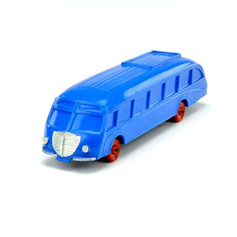 Stromlinienbus (Typ 2), himmelblau (Räder rot)