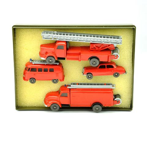 Geschenkpackung Feuerwehrfahrzeuge