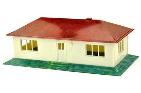 Landhaus ohne Einrichtung (Dach dunkelbraun)