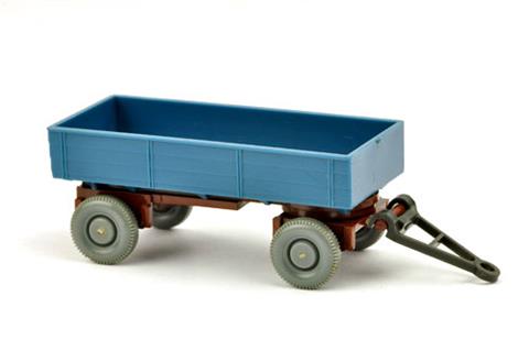 LKW-Anhänger (Typ 5), azurblau/rotbraun
