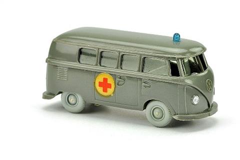 VW T1 Bus Rotkreuz, betongrau (mit OPS)