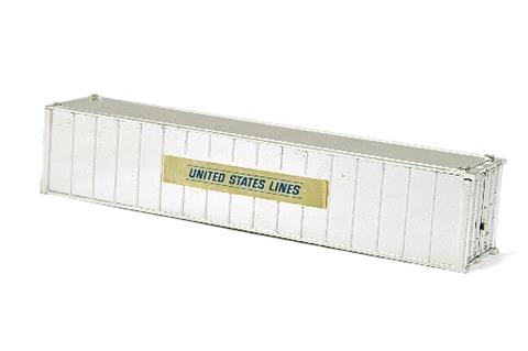 40ft-Container "United States Lines" (verchromt)