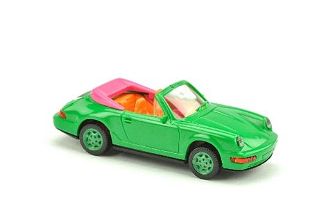 Porsche Carrera 4 Cabrio, grün