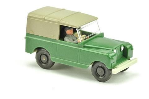 Land Rover, diamantgrün/grünlichbeige