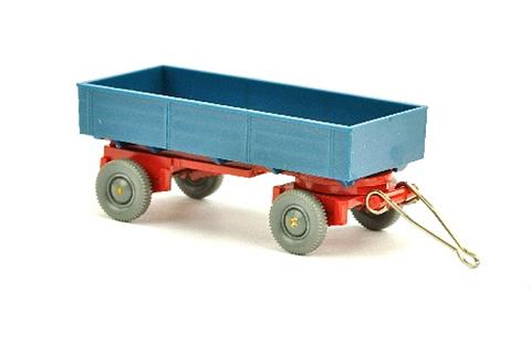 LKW-Anhänger (Typ 4), azurblau/rot