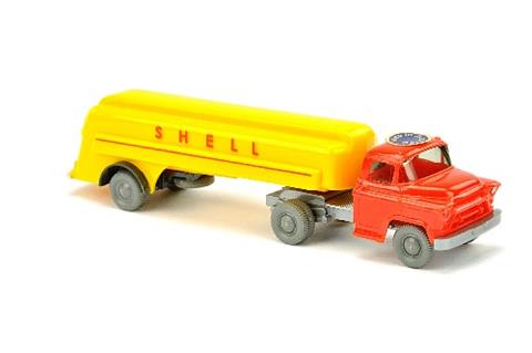 Shell-Tanksattelzug Chevrolet