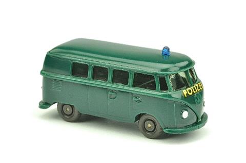 Polizeiwagen VW T1, blaugrün