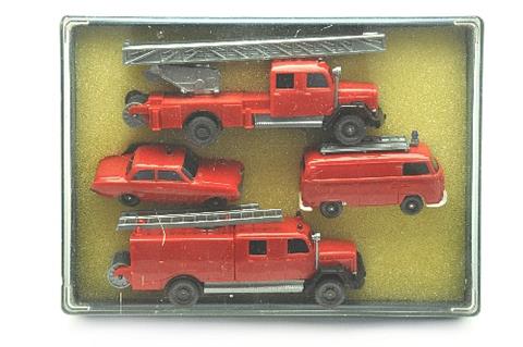 Geschenkpackung Feuerwehr (um 1972)
