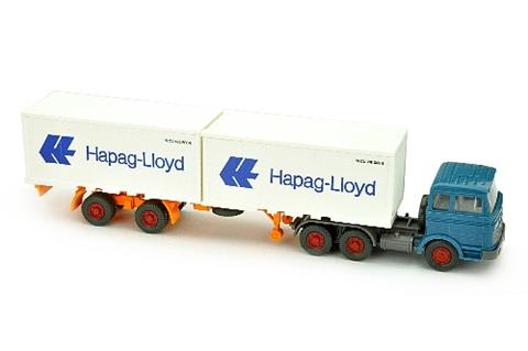 Hapag-Lloyd/9J - MB 2223, azurblau