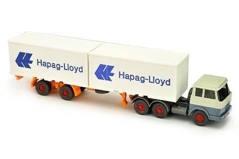 Hapag-Lloyd/7OE - Hanomag, perlweiß/graublau
