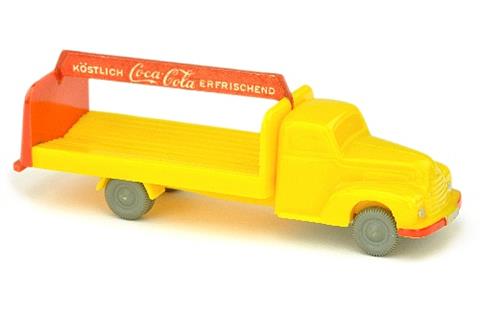 Coca-Cola Getränkewagen Ford, gelb