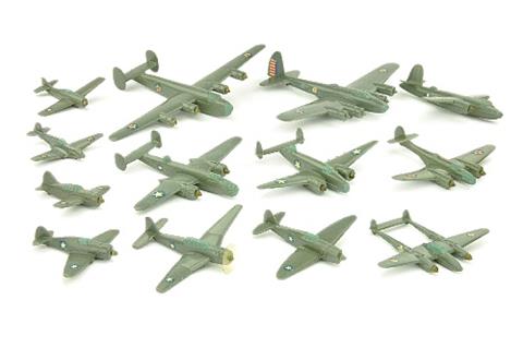 Konvolut 13 amerikanische Flugzeuge (Vorkrieg)