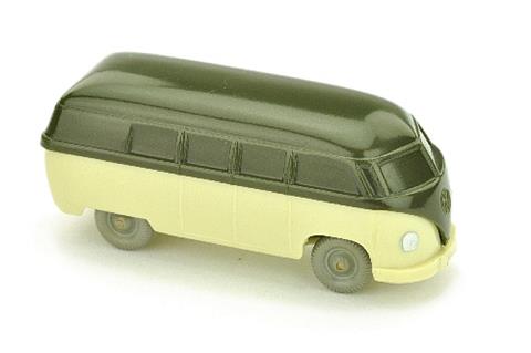 VW T1 Bus (Typ 3), olivgrün/hellgrünbeige