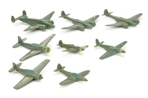 Konvolut 8 amerikanische Flugzeuge (Vorkrieg)