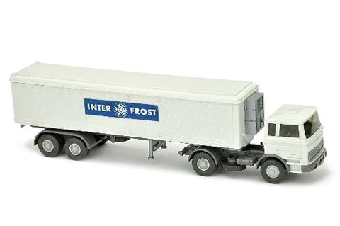 Koffer-Sattelzug MB 1620 Inter Frost (alt), altweiß